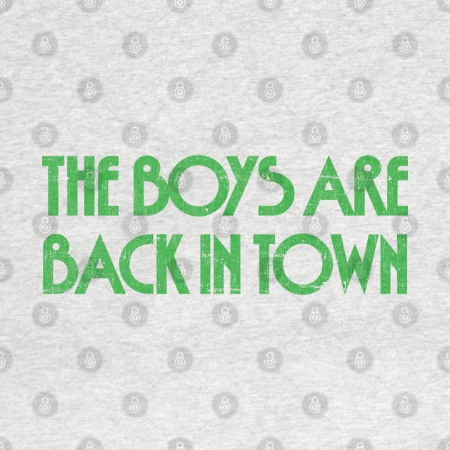 The Boys Are Back In Town by feck!